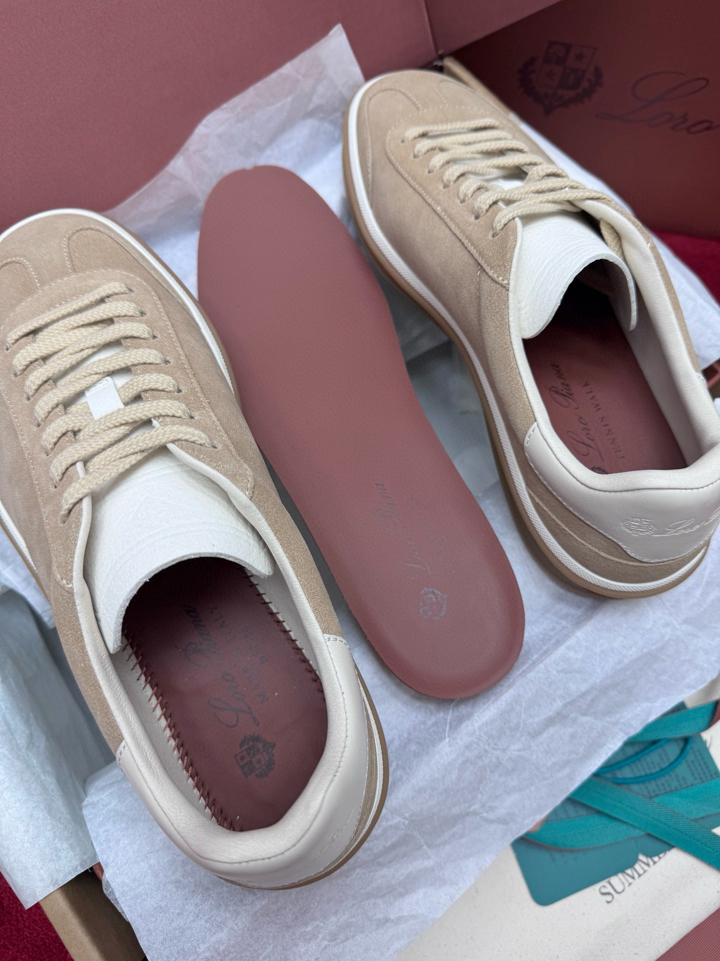 Loro Piana Tennis Walk Sneakers