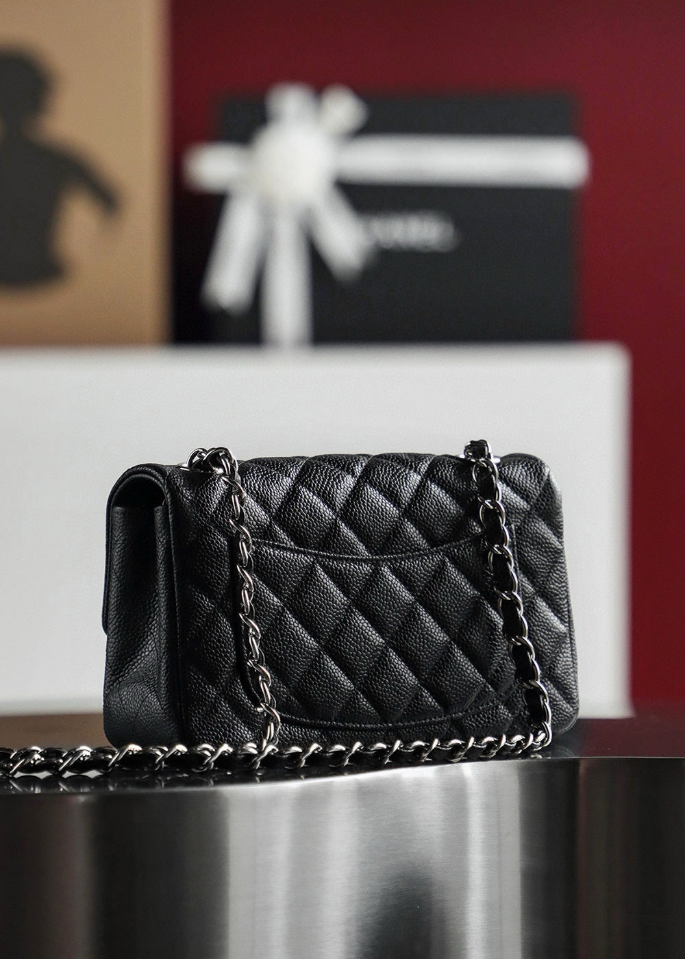 Chanel CF Mini Bag (12x20x6cm)