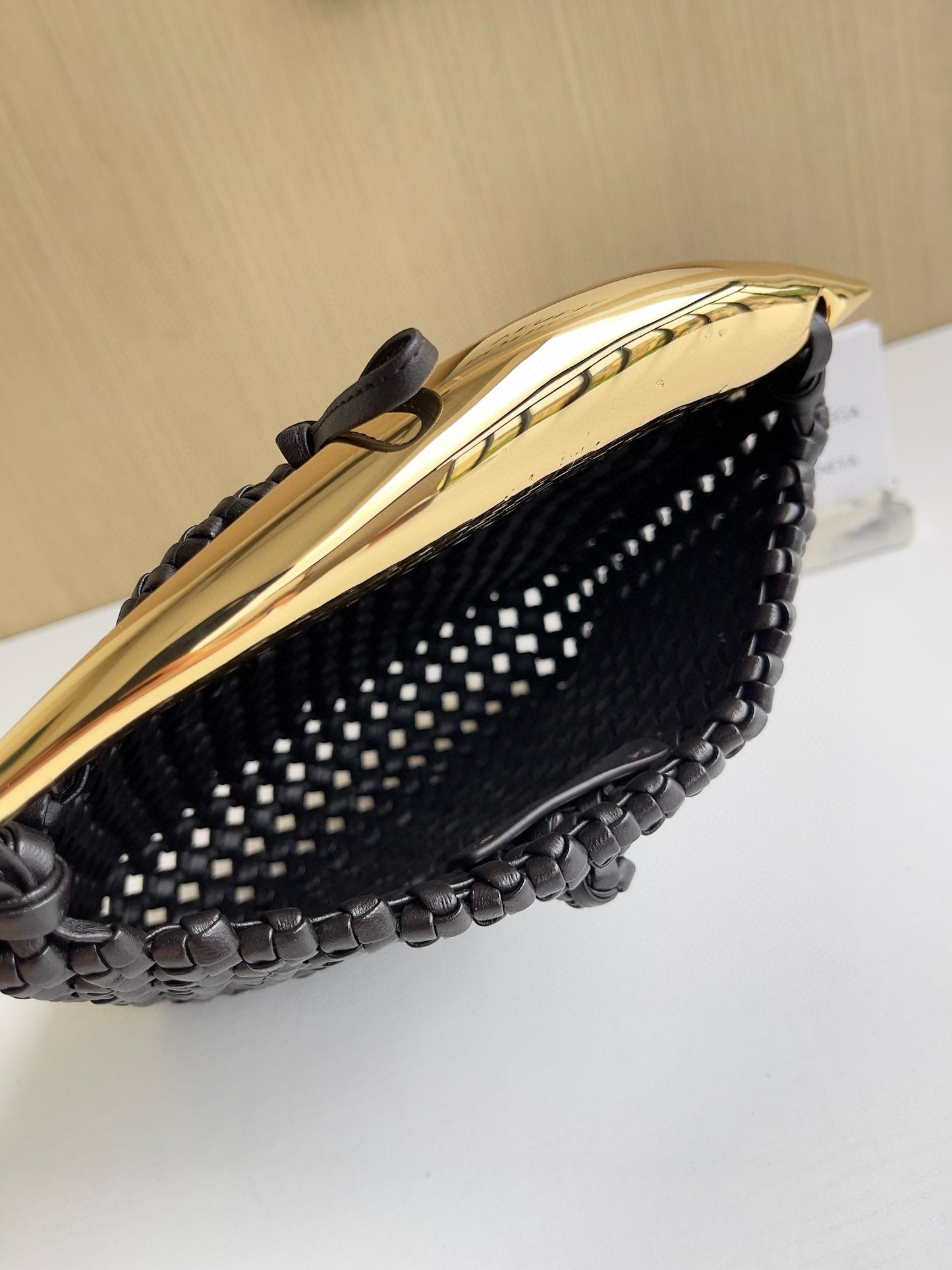 BV Woven Leather Handbag