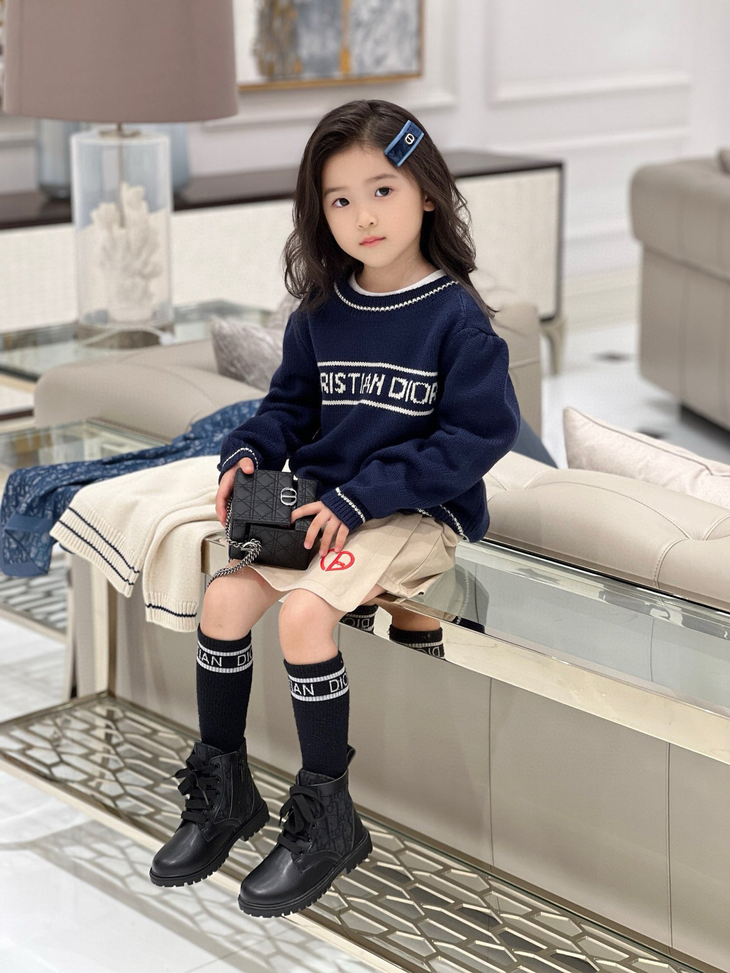 CD Sweater/Skirt Set