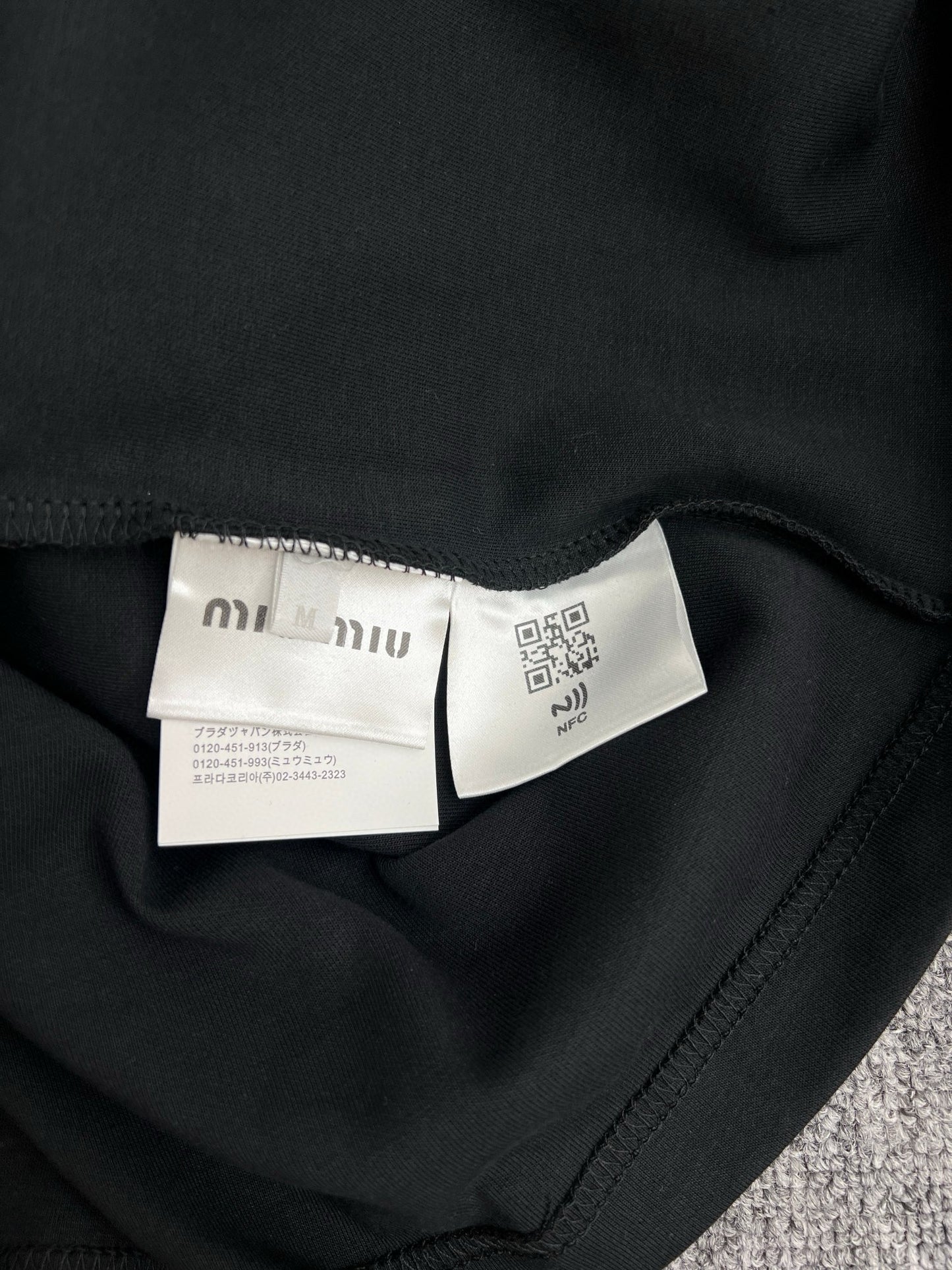 Miu Miu Long Sleeve T-shirt