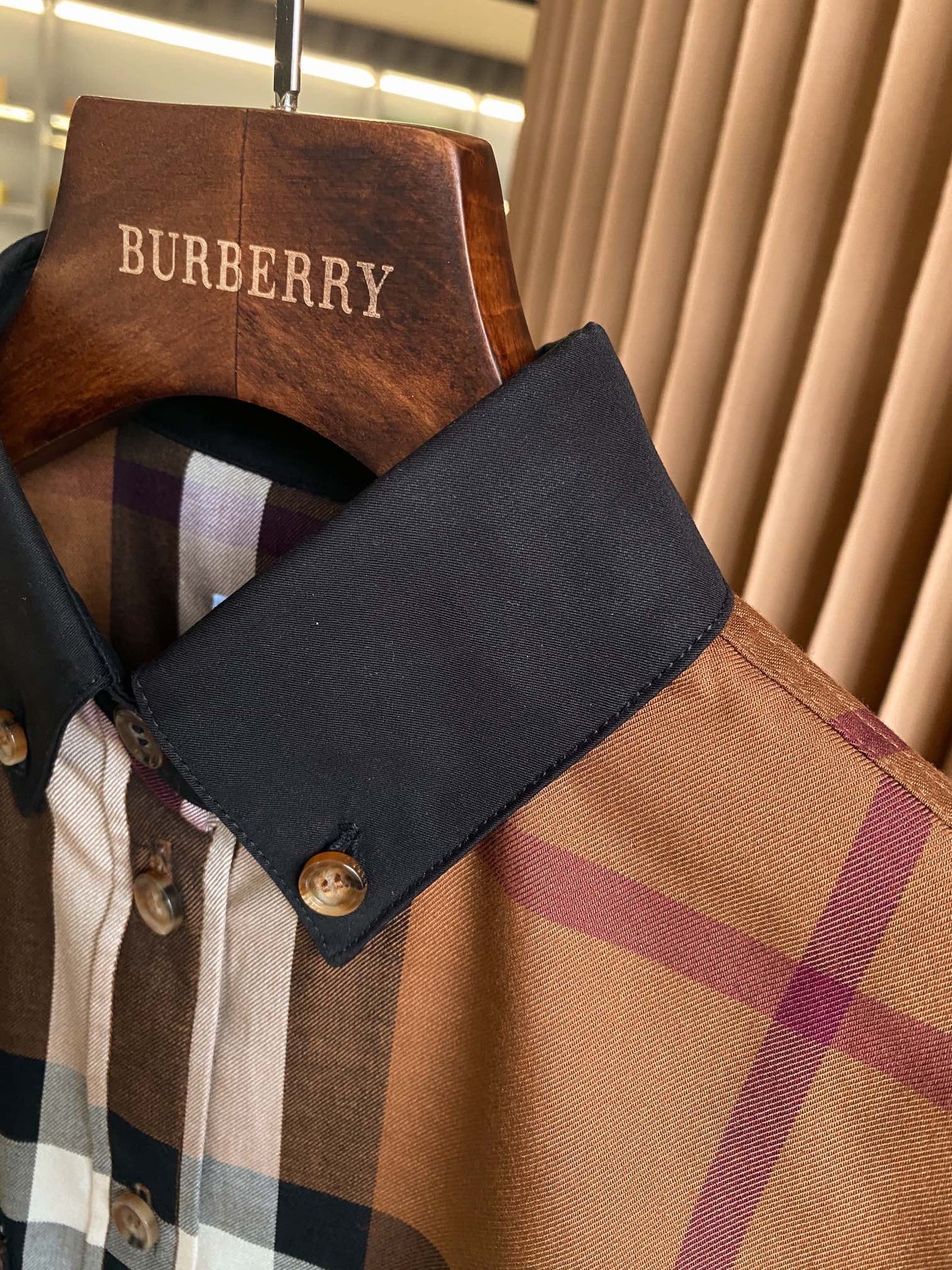 Camisa de manga larga de Burberry