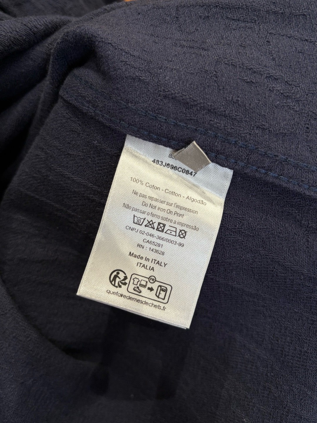 Dior Long Sleeve Shirt