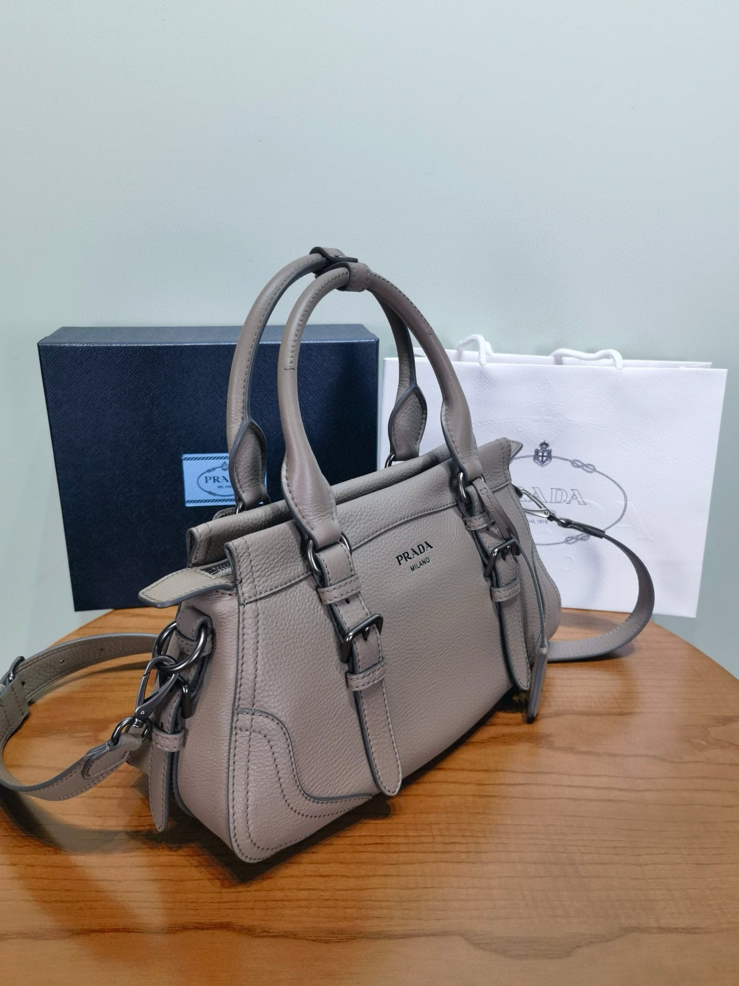 PD Bonnie Leather Tote Bag 35x22x11cm