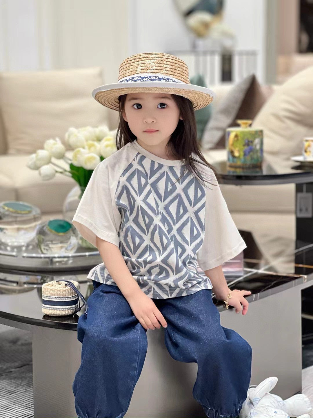 CD T-shirt/Long Pant Set