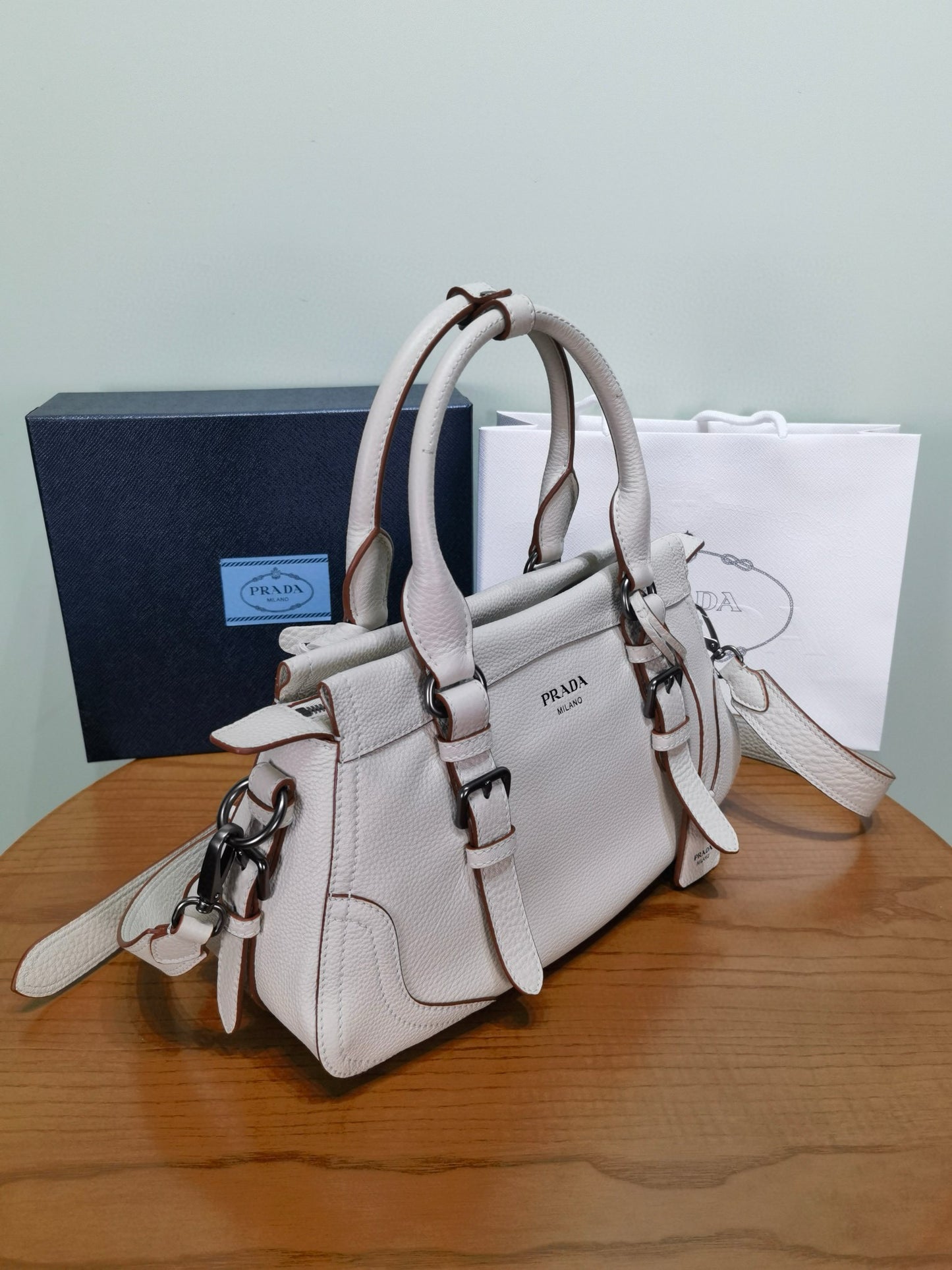 PD Bonnie Leather Tote Bag 35x22x11cm