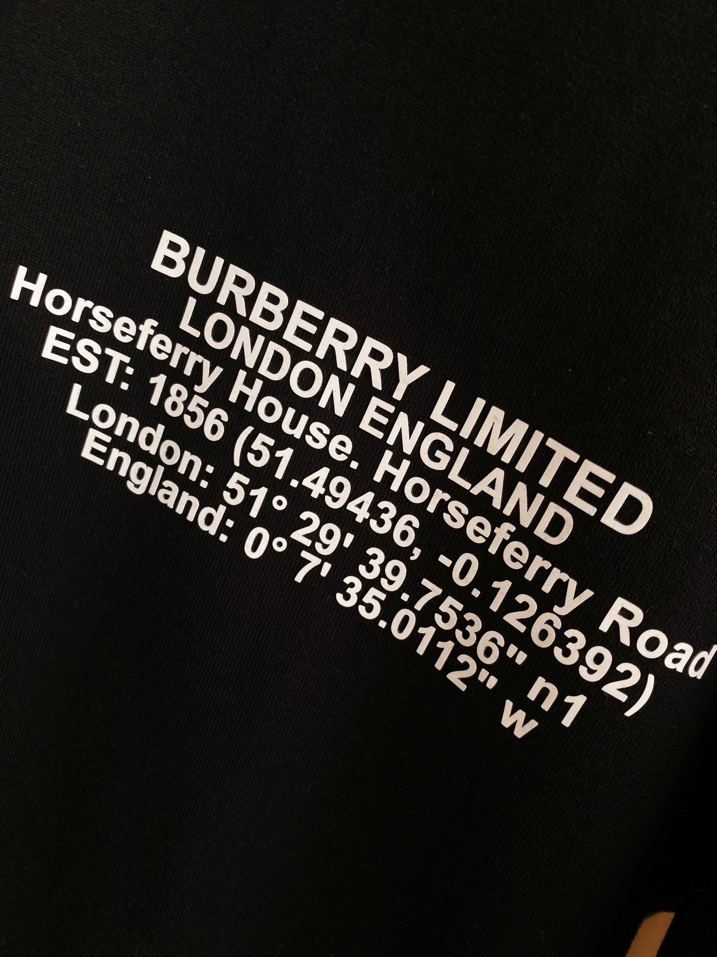 Camiseta Burberry