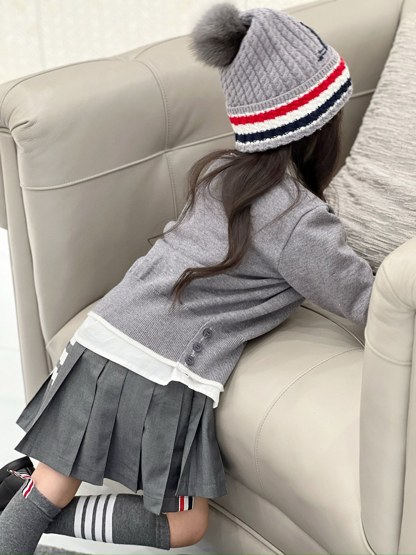 TB Cardigan/Skirt Set