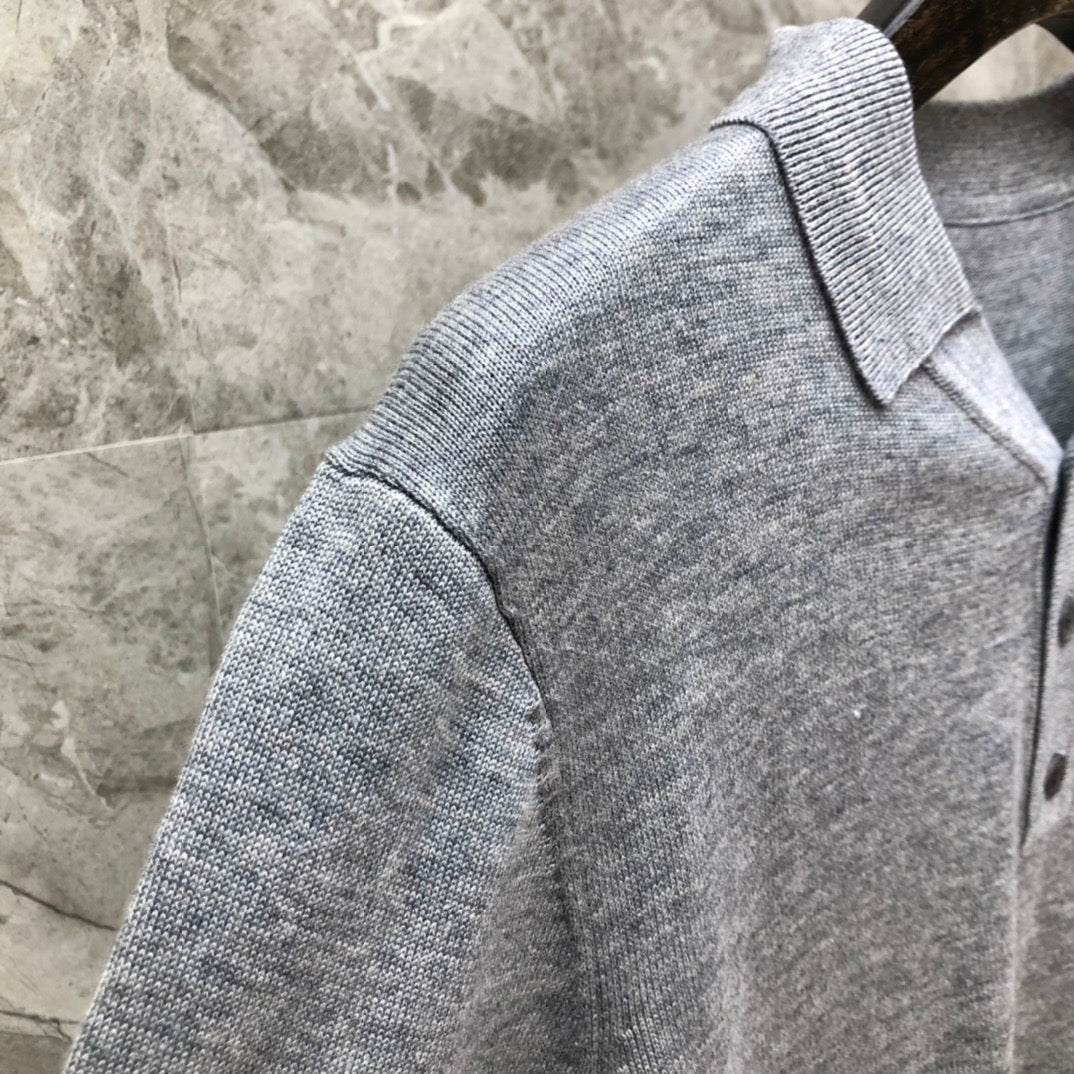 Thom Browne Long Sleeve Polo