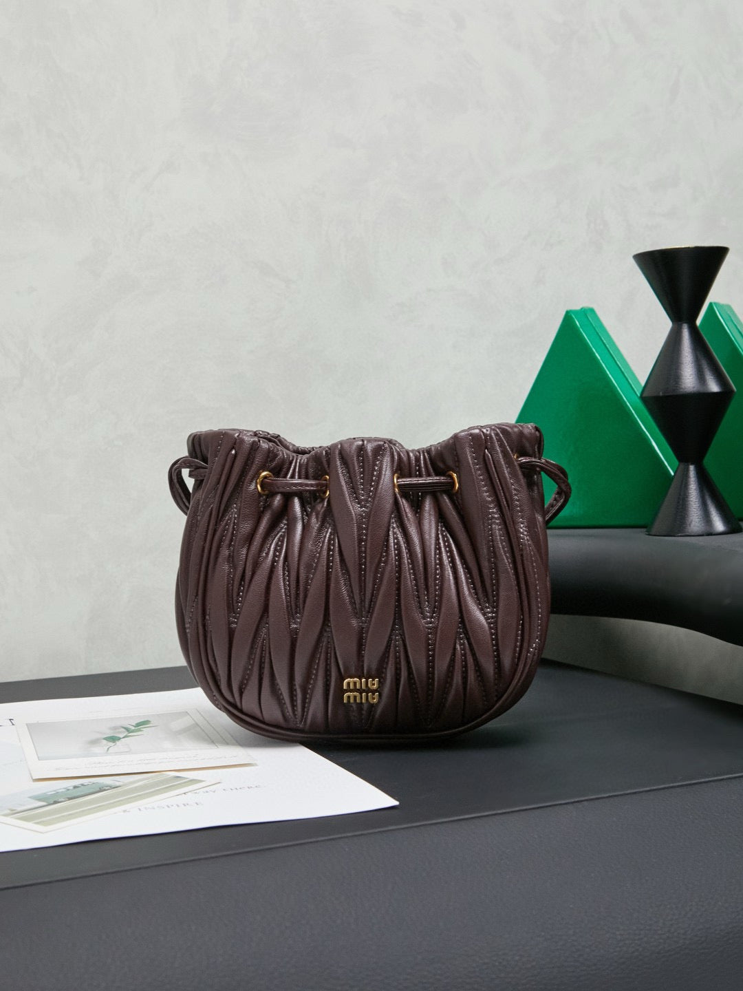 Miu Miu Nappa Handbag