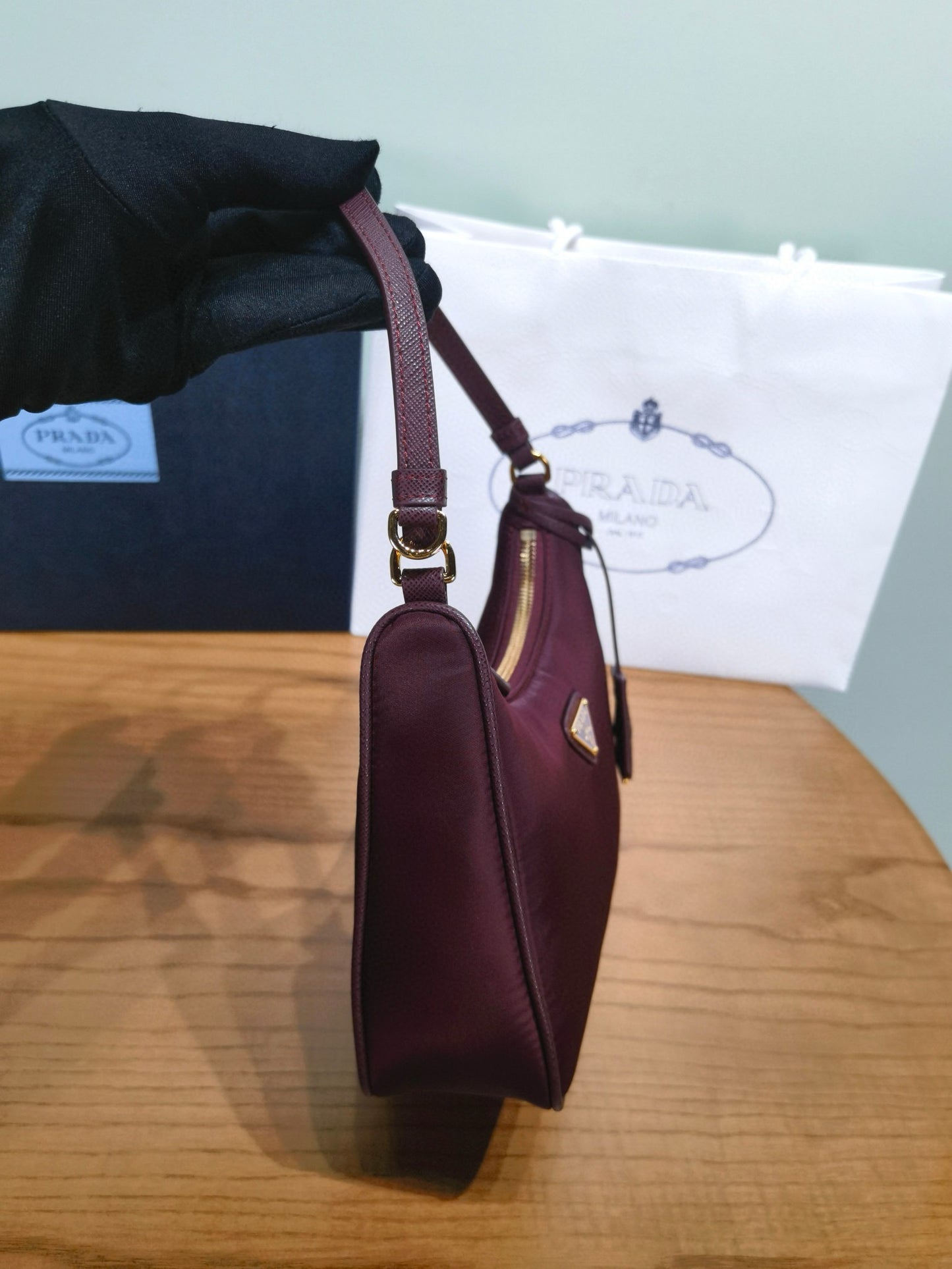 PD Saffiano Hobo Bag