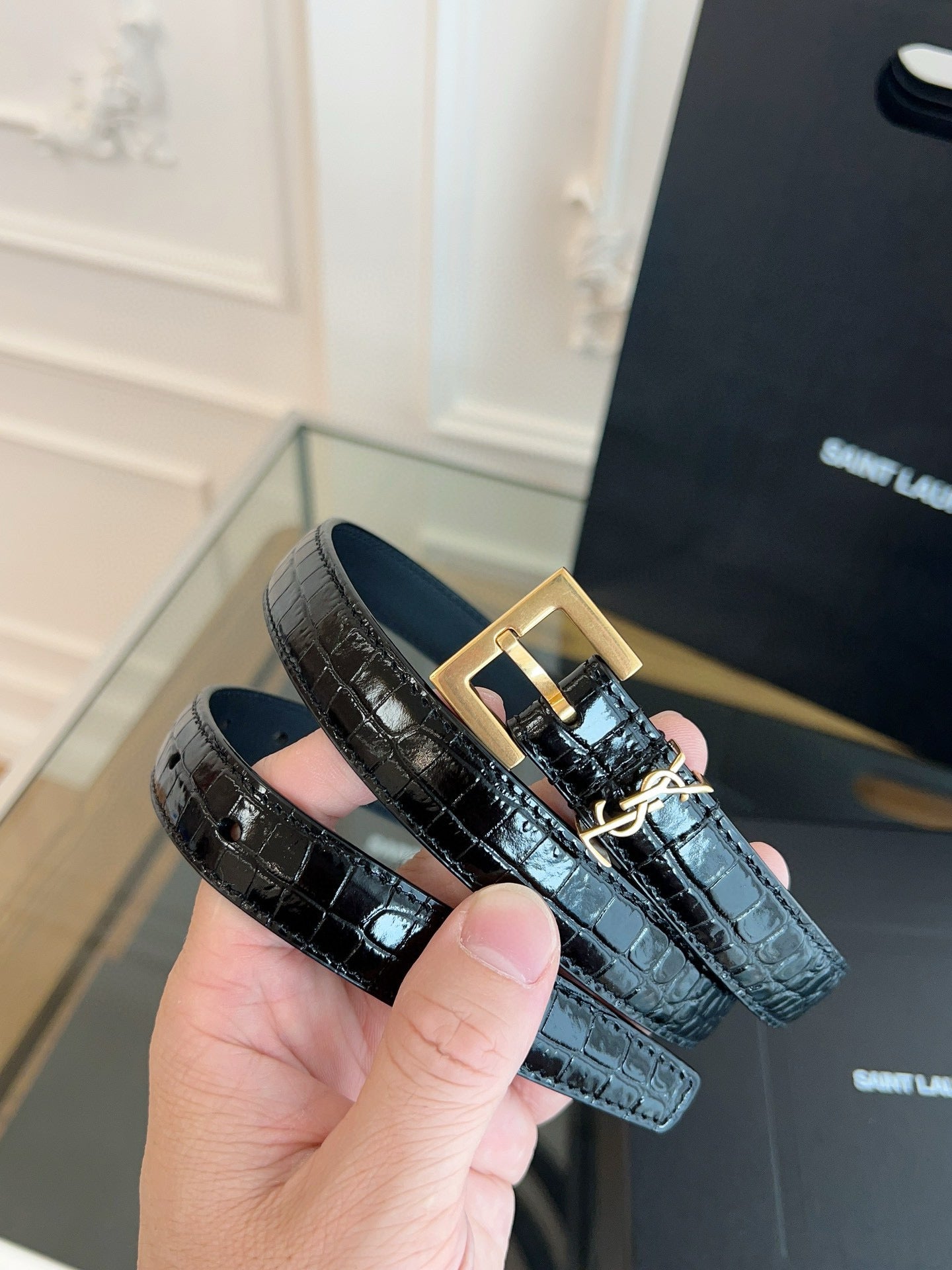 YSL Belt (Width 2cm)