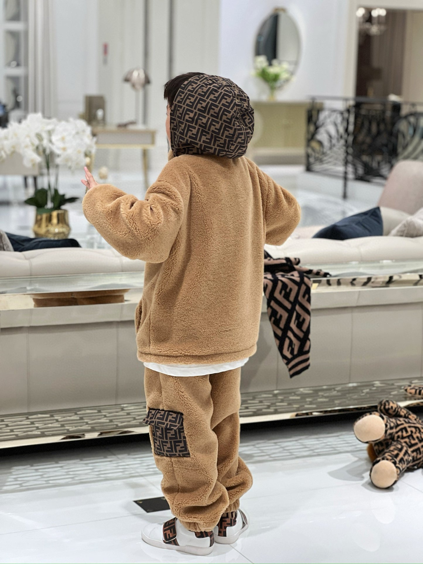 Fendi Jacket/Long Pant Set