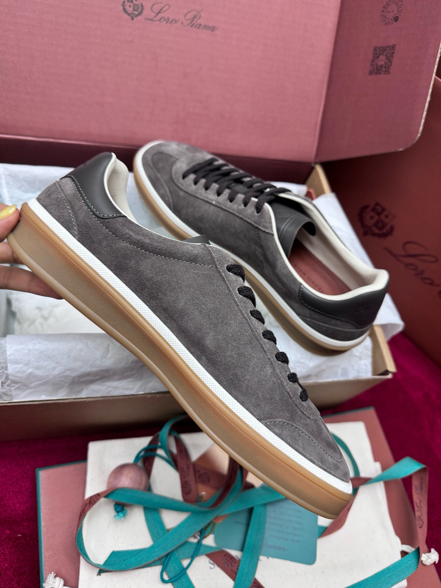 Loro Piana Tennis Walk Sneakers