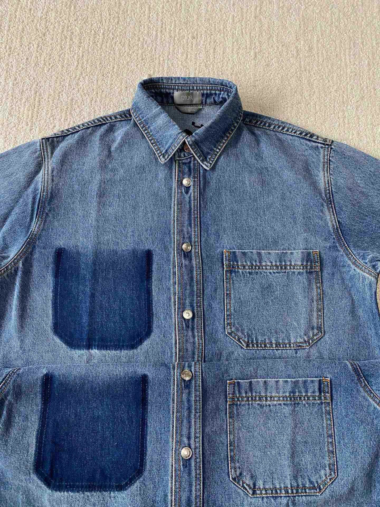 Dior Long Denim Shirt