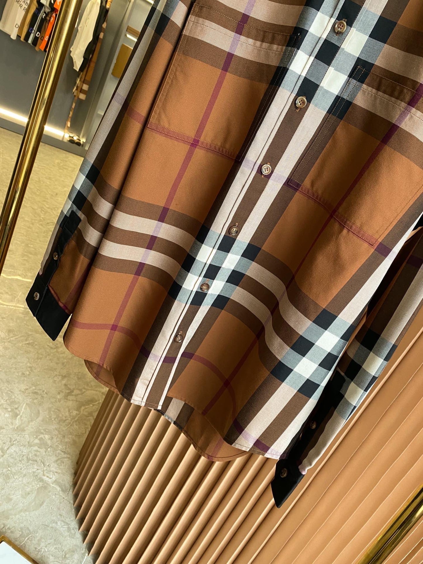 Camisa de manga larga de Burberry