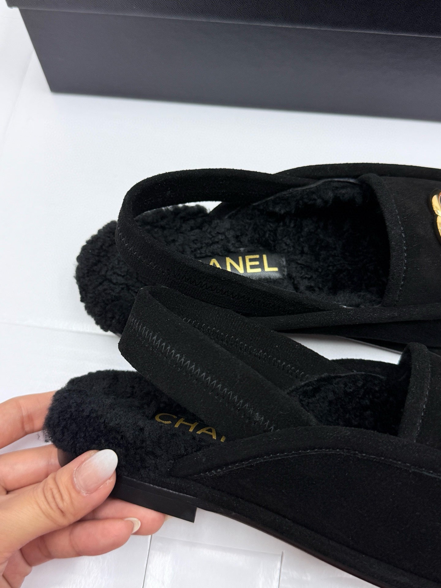 Chanel Suede Loafers