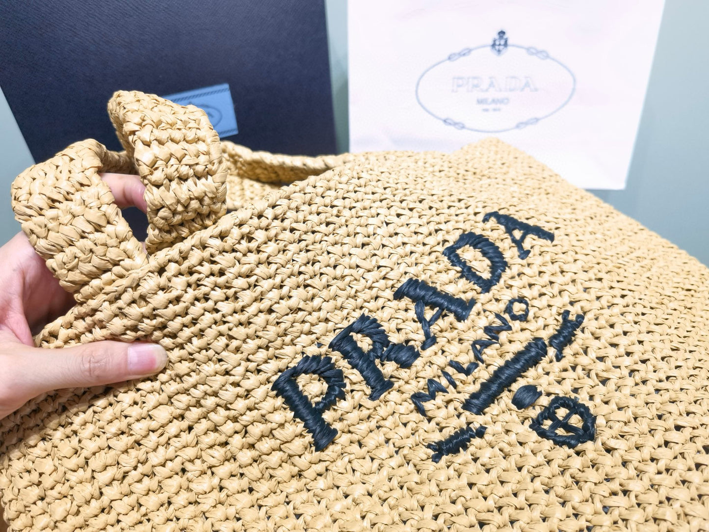 Prada Tote Bag 40x34x15cm