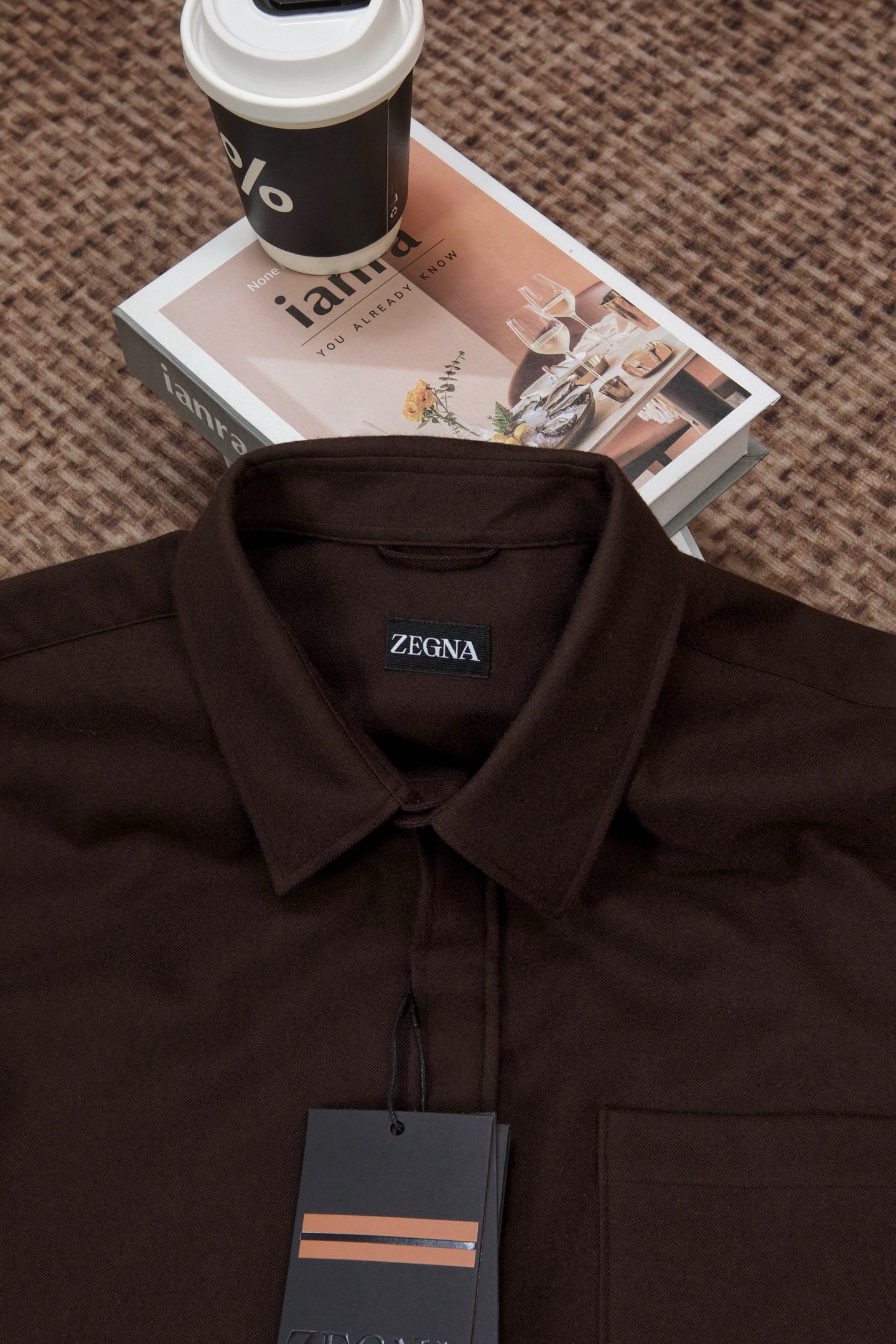 Zegna Long Sleeve Shirt