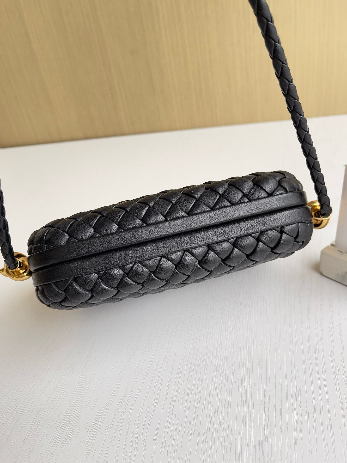 BV Knot Foulard Intrecciato Shoulder Bag