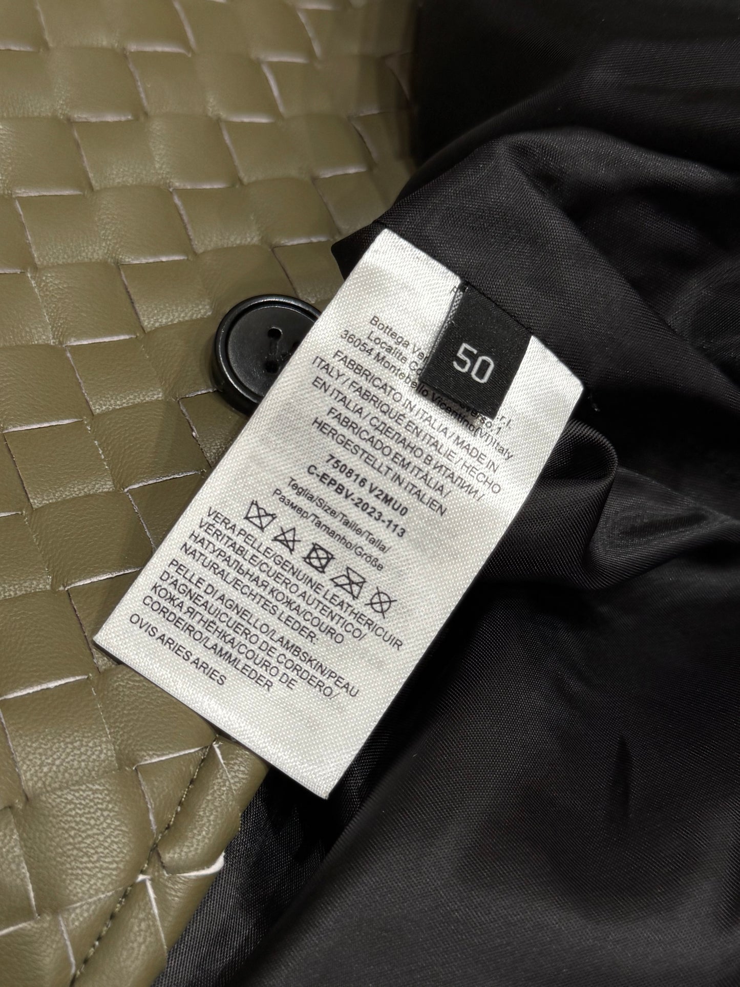 Bottega Veneta Leather Jacket