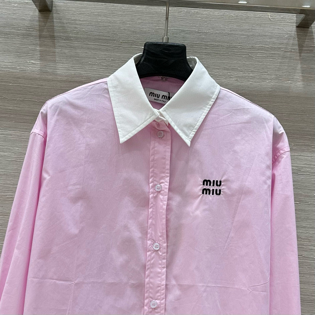 Miu Miu Long Sleeve Shirt