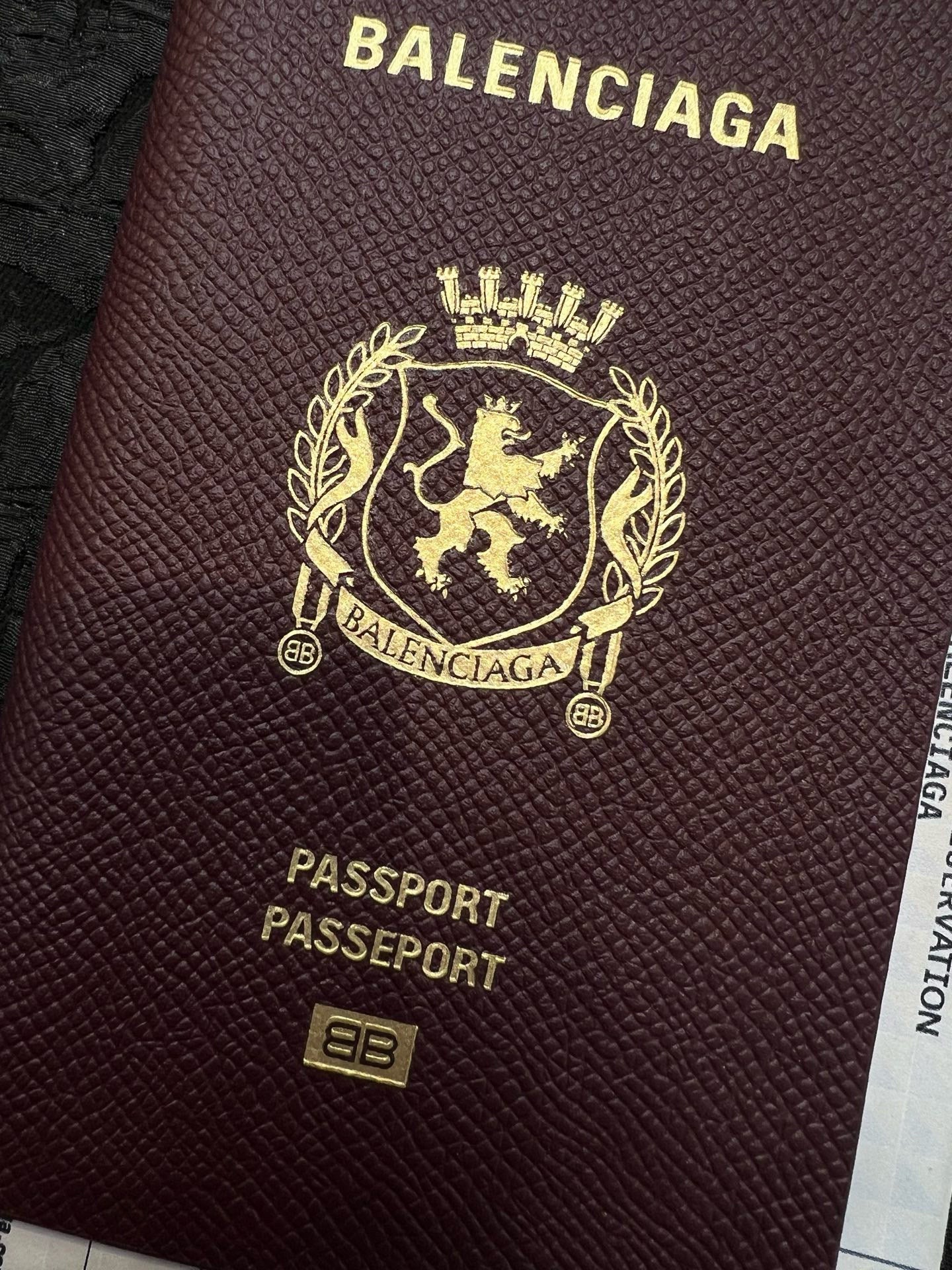 Balenciaga Passport Wallet
