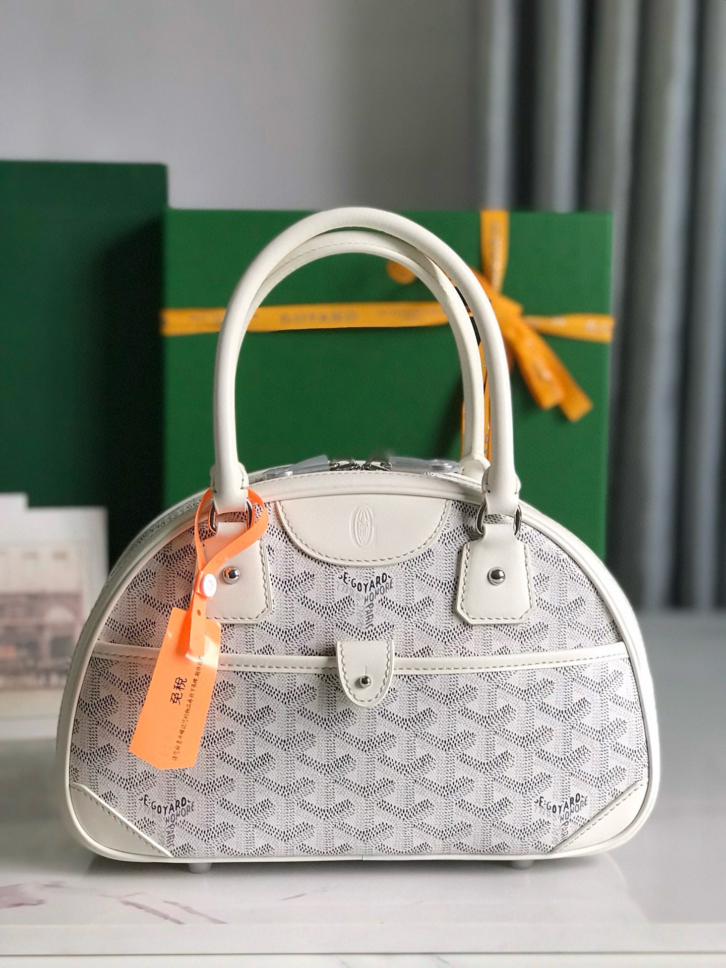 GOYARD BOWLING BAG 26*17*8