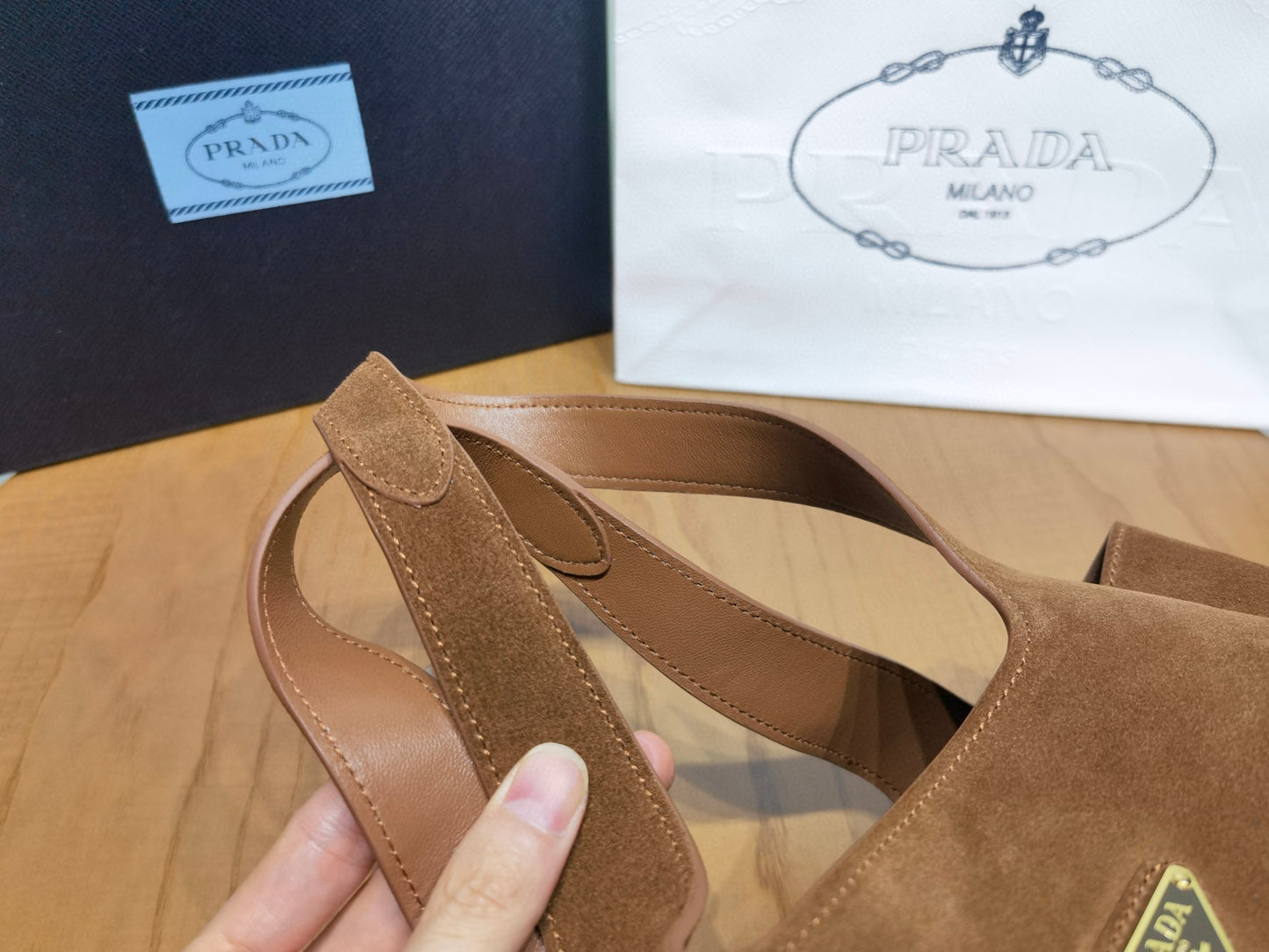 Prada Tote Basket Bag