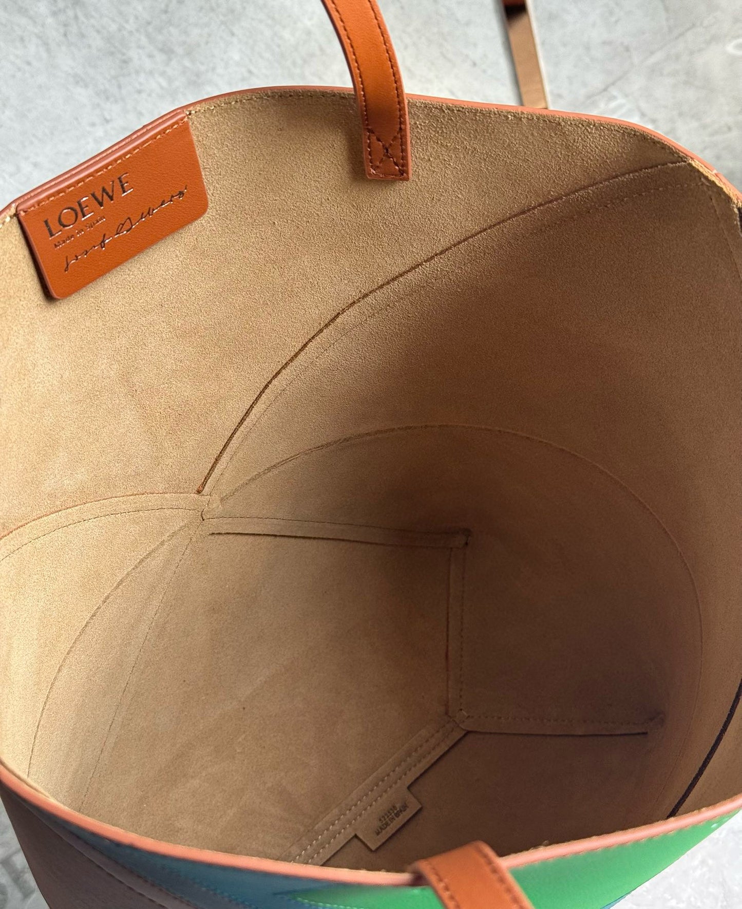 Loewe Puzzle Fold Tote Bag(25.5x14.5x31.5cm)
