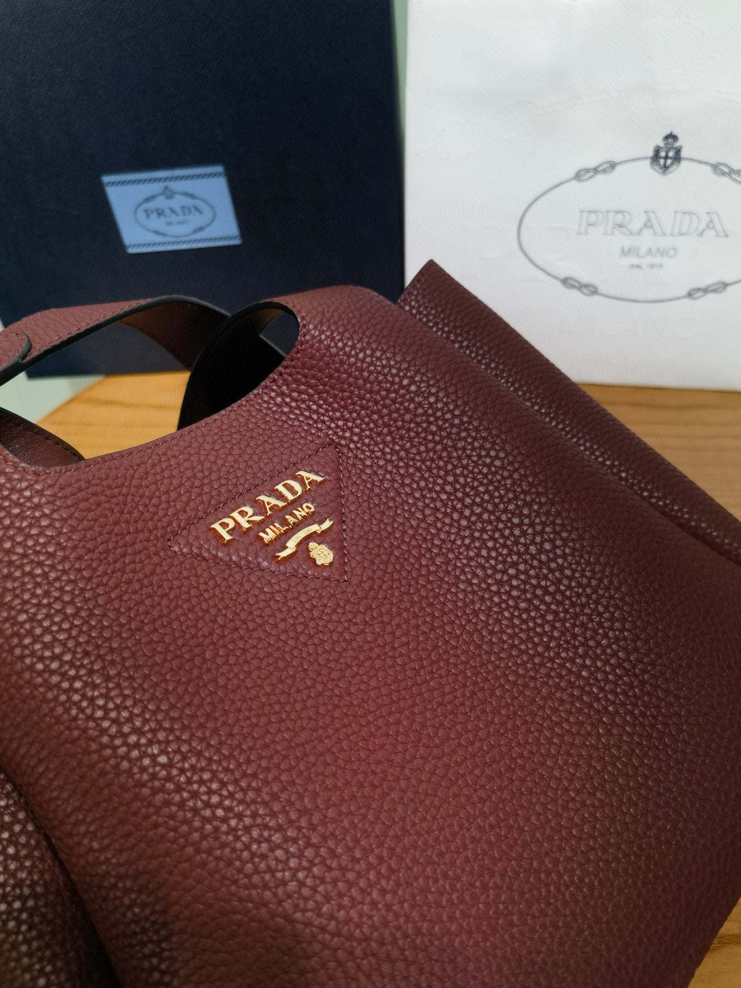 Prada Tote Basket Bag