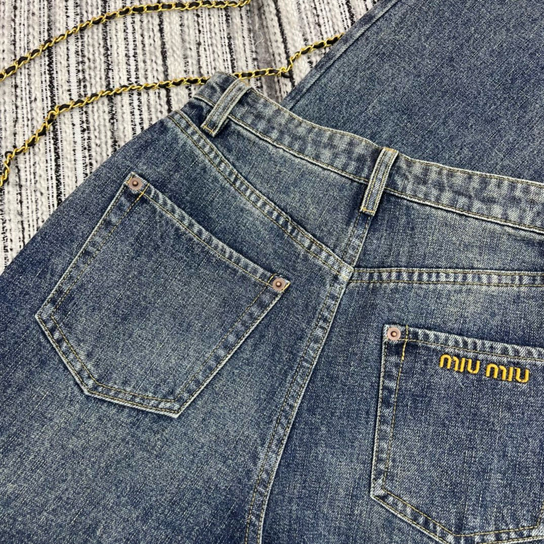 Miu Miu Long Jeans