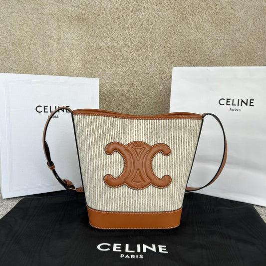 Celine Triomphe Bucket