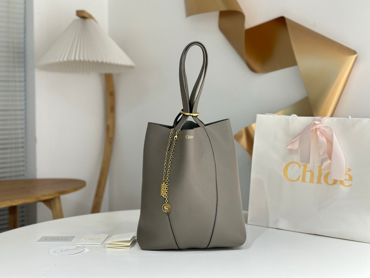Chloe Spin Tote Bag