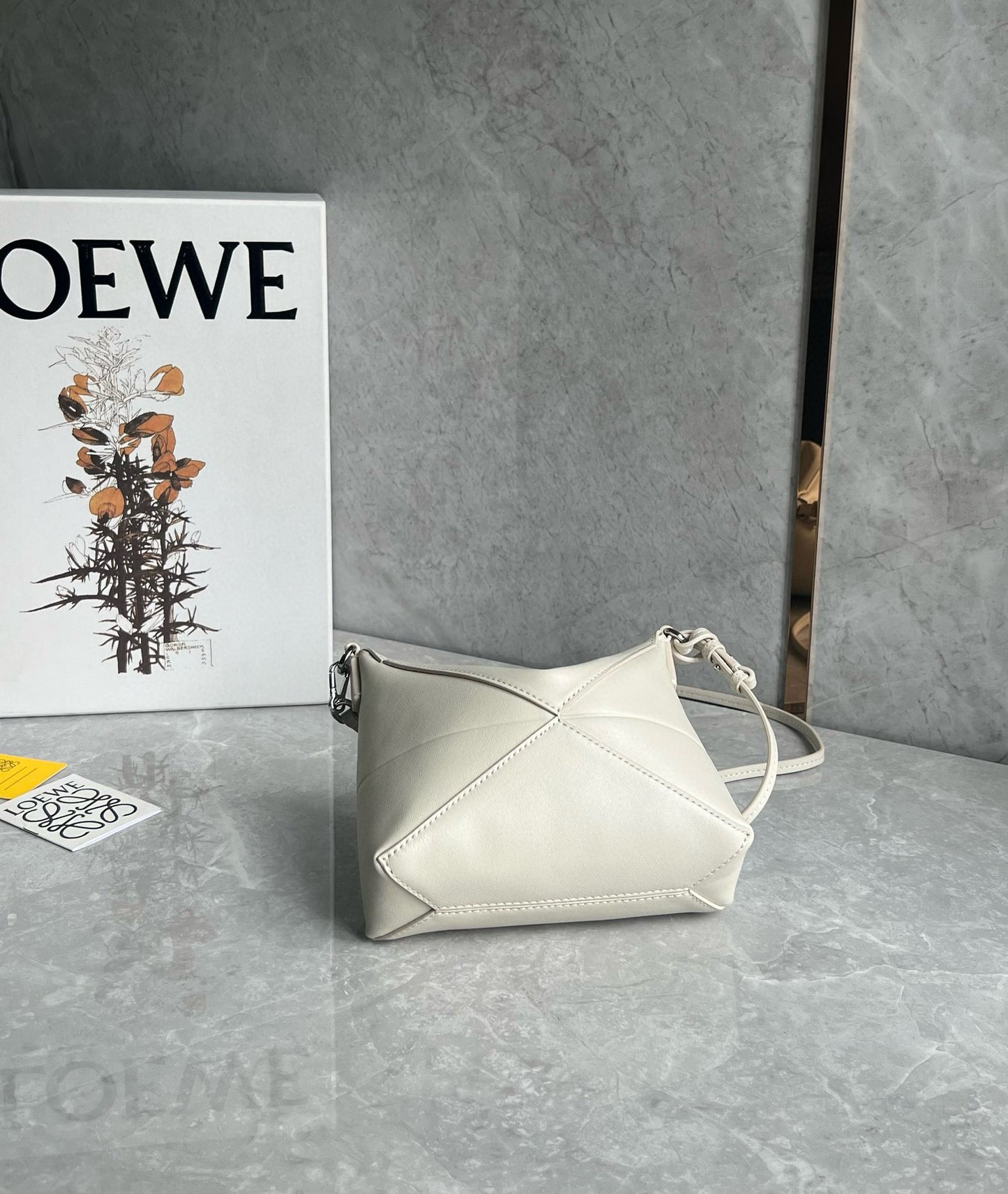 Loewe Puzzle Fold Pouch Mahjong Bag(23x6.5x15.5cm)