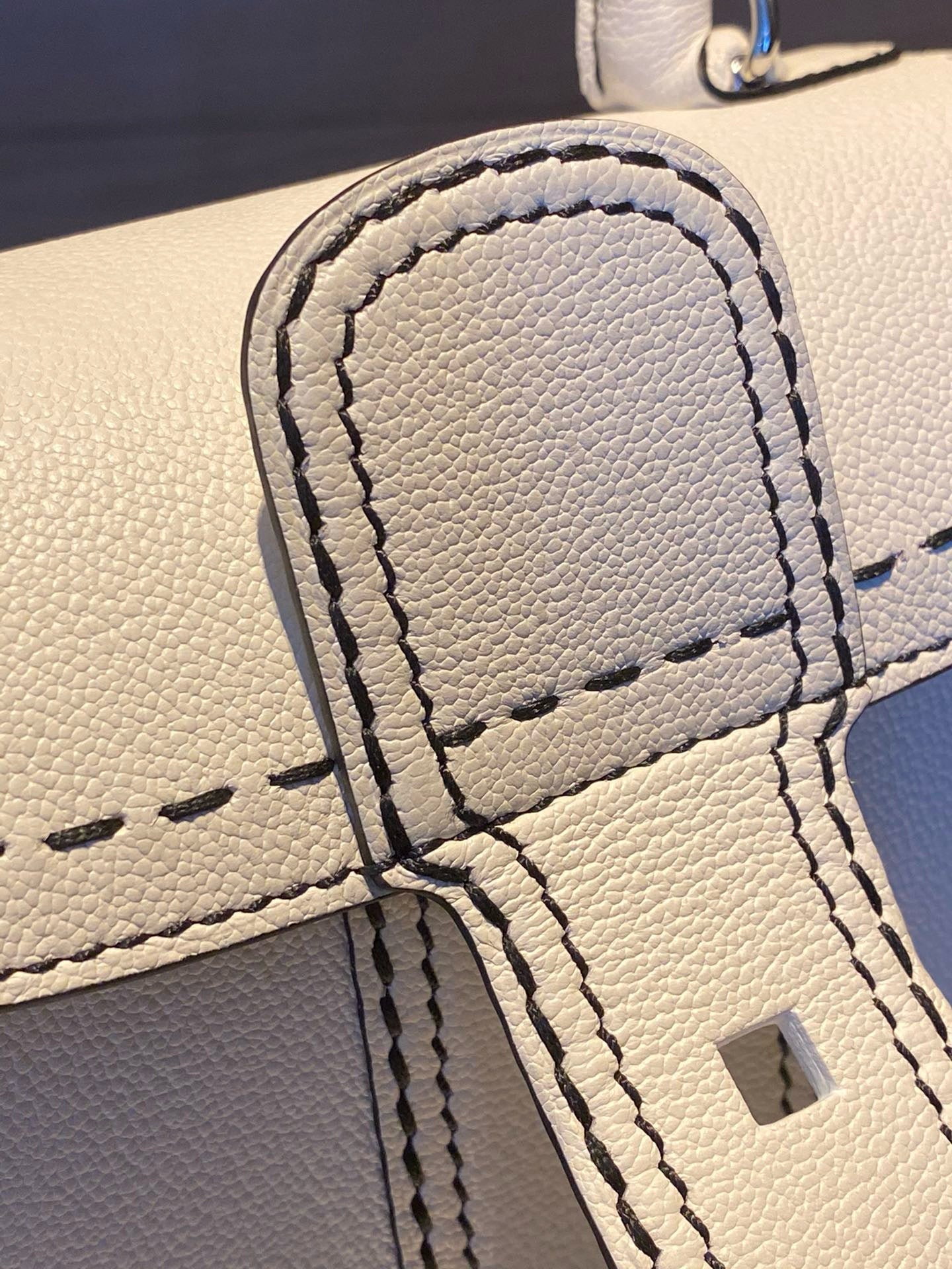 Delvaux Brillant Mini Surpiqué Rodeo Handbag