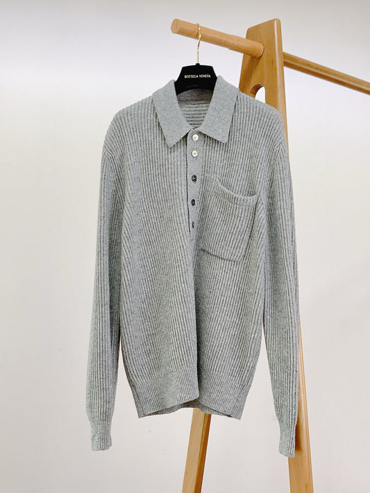 Brunello Cucinelli Long Sleeve Polo