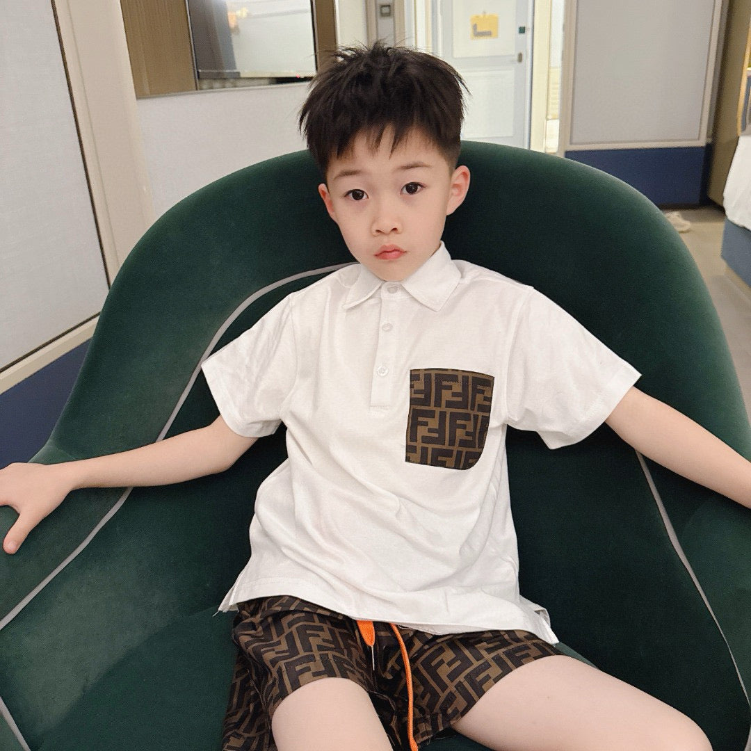 Fendi Polo/Short Pant Set