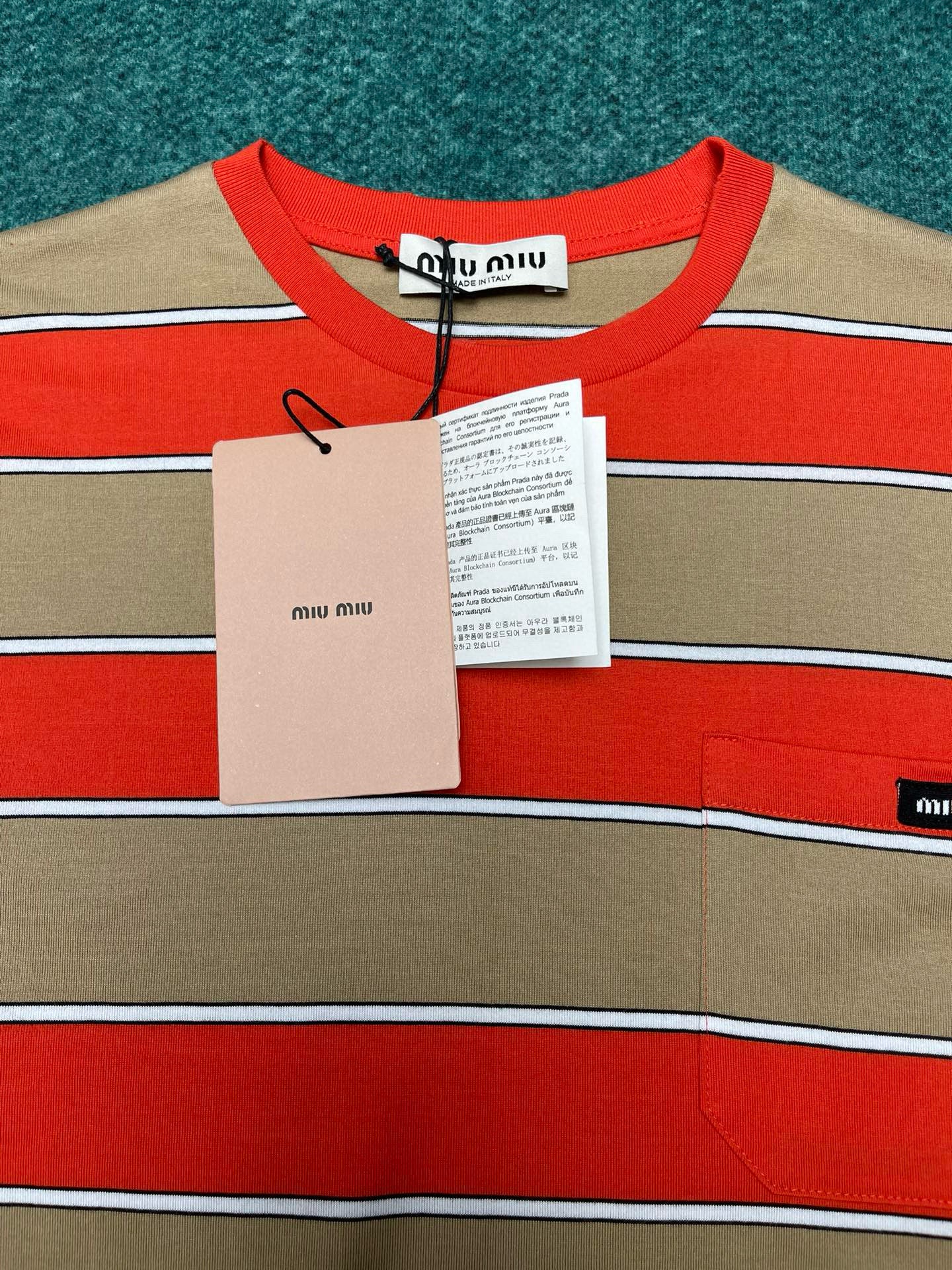 Miu Miu Long Sleeve T-shirt