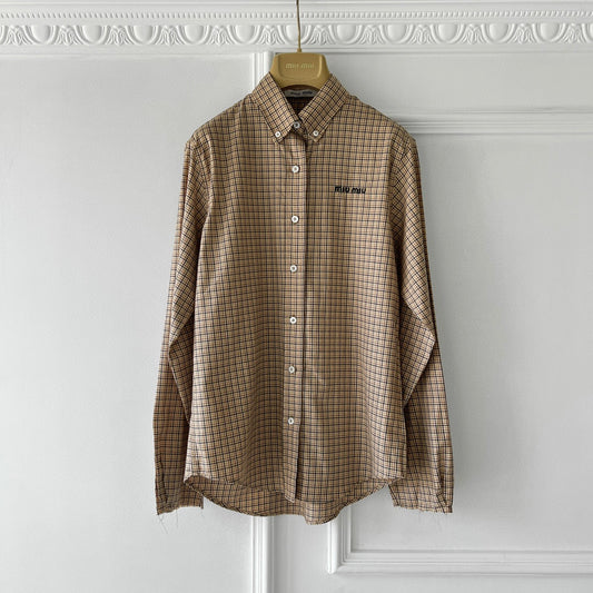 Miu Miu Long Sleeve Shirt