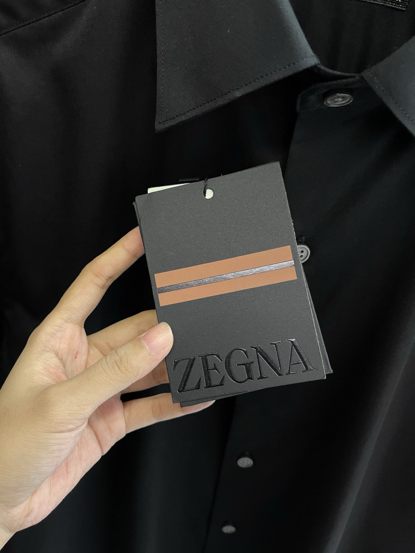 Zegna Long Sleeve Shirt