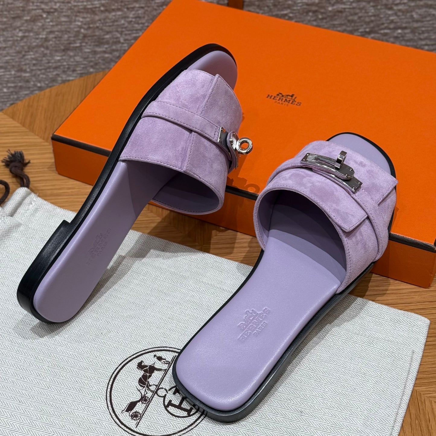 Hermes Slippers
