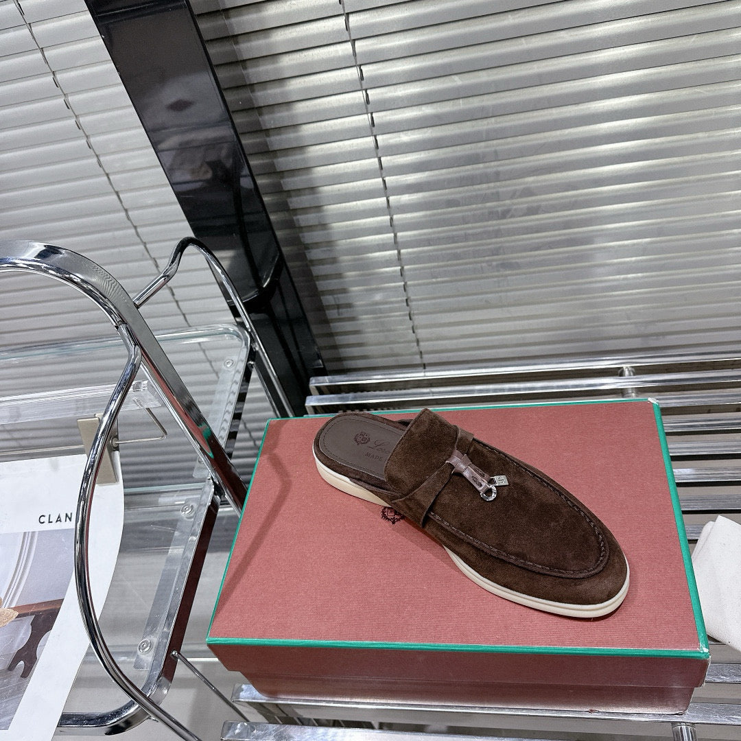 Loro Piana Sabot Loafers