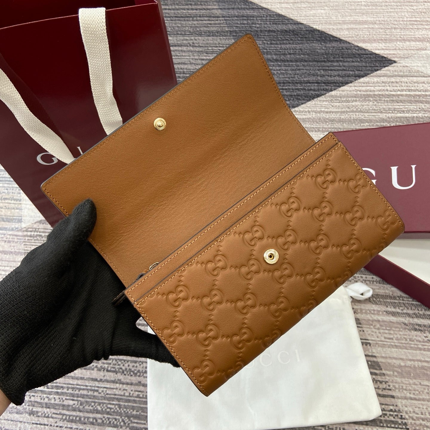 Gucci Long Flap Wallet