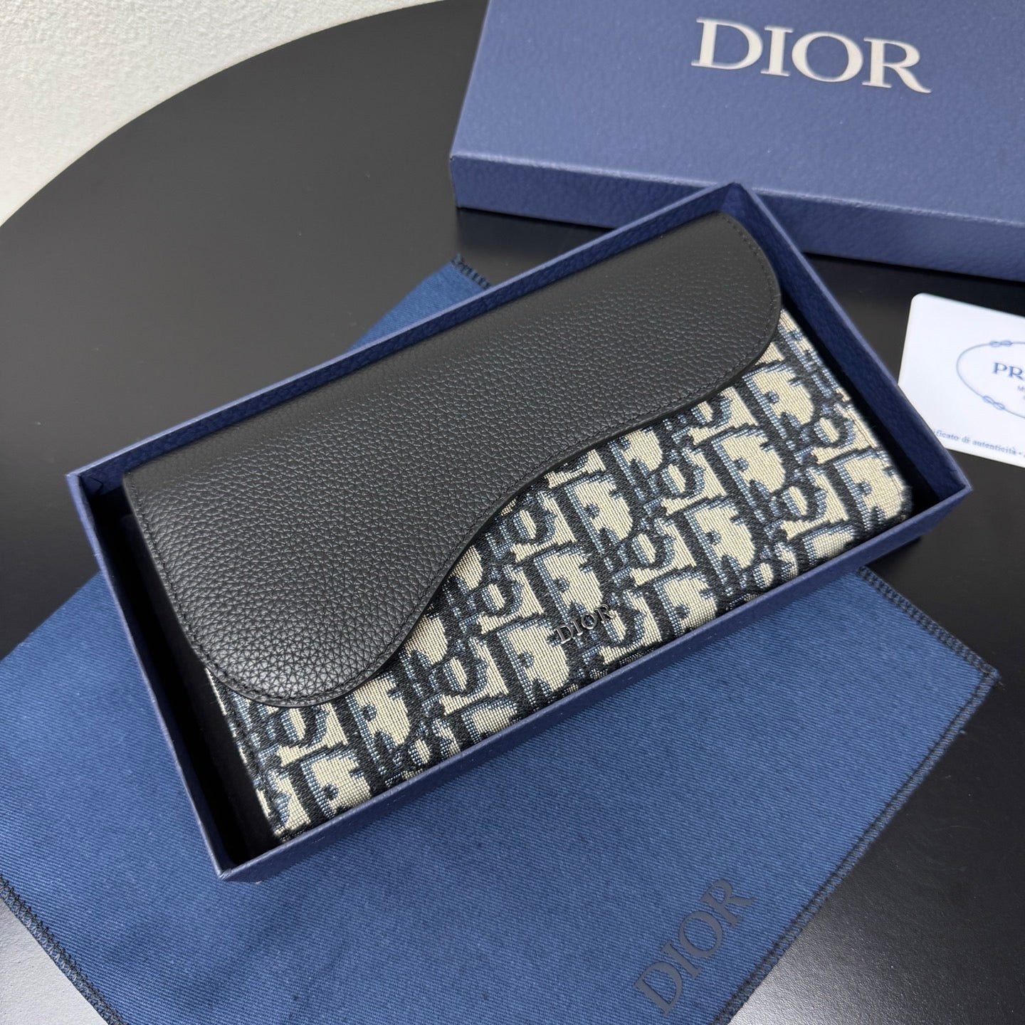 Dior Long Flap Wallet