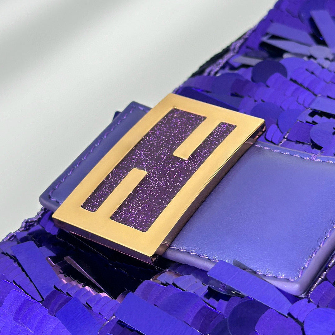 Fendi Baguette Sequins Bag
