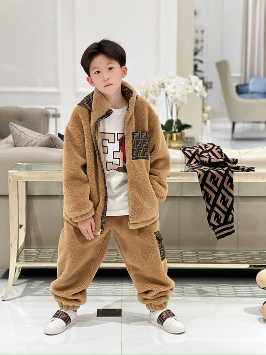 Fendi Jacket/Long Pant Set