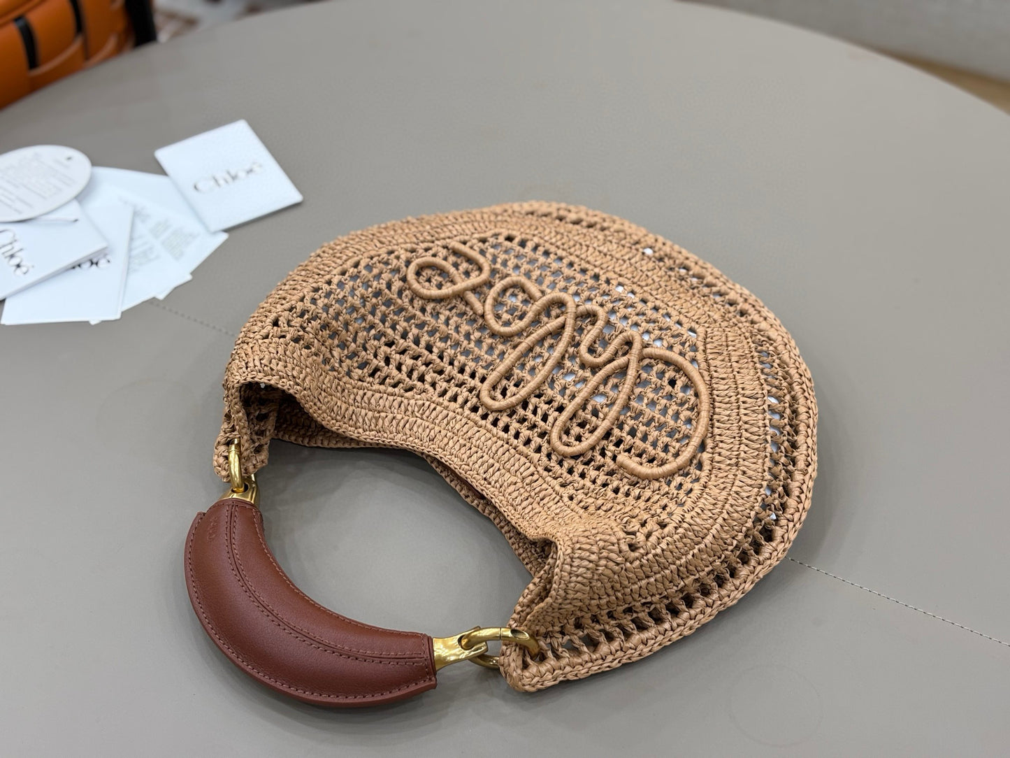 Chloe Summer Banana Hobo Bag