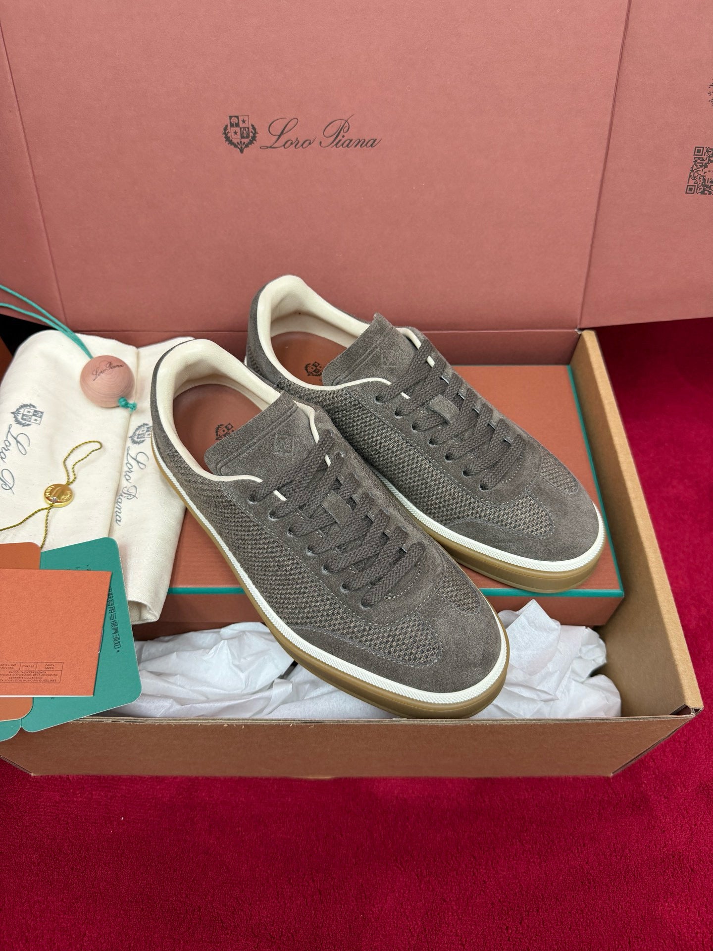 Loro Piana Tennis Walk Sneakers