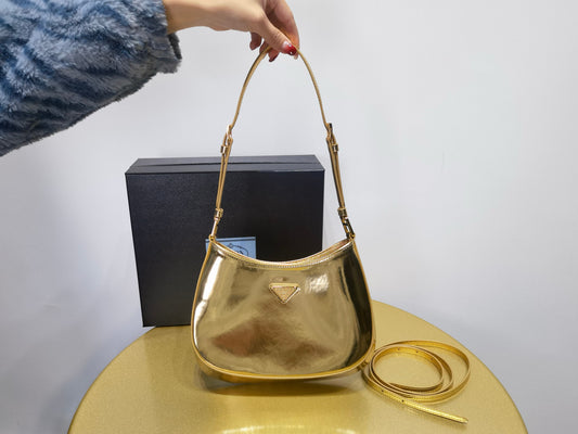 Prada Cleo Handbag 22x18.5x4.5cm